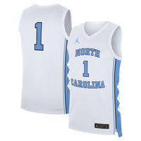 Jordan Brand White North Carolina Tar Heels Home Replica Basketball Jersey