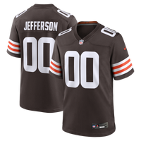 Cleveland Browns Justin Jefferson Nike Brown Game Jersey