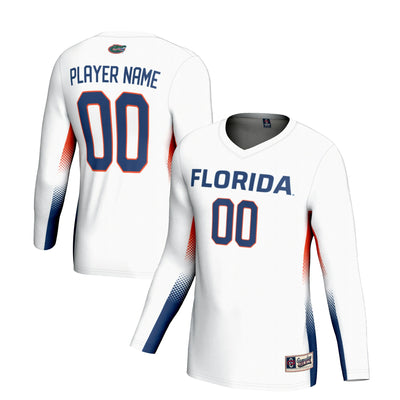 Florida Gators GameDay Greats NIL Lightweight Volleyball Jersey - White