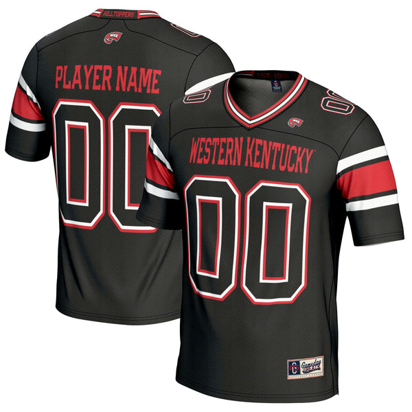 Western Kentucky Hilltoppers GameDay Greats NIL Pick-A-Player Football Jersey - Black