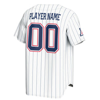 Arizona Wildcats GameDay Greats NIL Pick-A-Player Lightweight Baseball Jersey - White