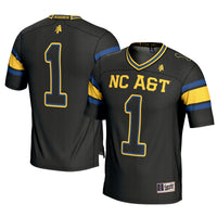 #1 North Carolina A&T Aggies GameDay Greats Football Jersey - Black