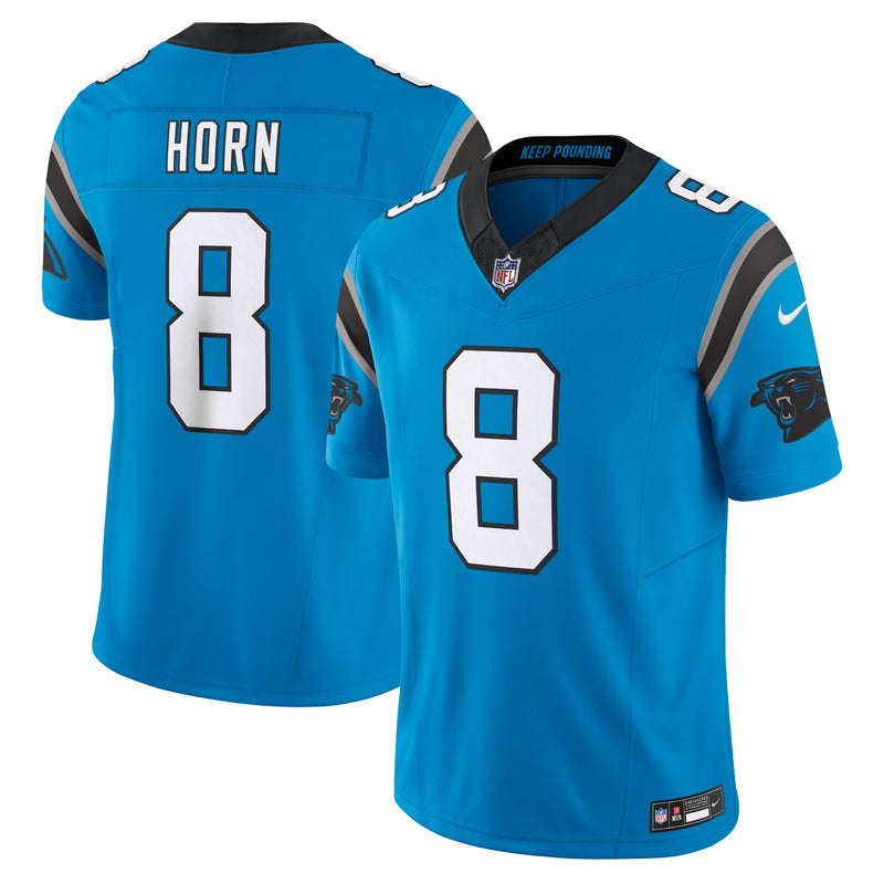 Carolina Panthers Jaycee Horn Nike Blue Vapor F.U.S.E. Limited Jersey