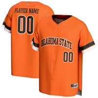 Oklahoma State Cowboys GameDay Greats NIL Pick-A-Player Lightweight Baseball Jersey - Orange