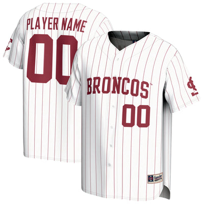 Santa Clara Broncos GameDay Greats Lightweight Collegiate Baseball NIL Pick-A-Player Fashion Jersey - White