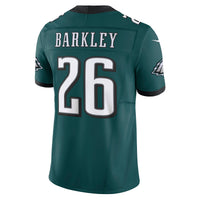 Philadelphia Eagles Saquon Barkley Nike Midnight Green Vapor F.U.S.E. Limited Jersey