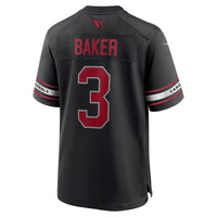 Arizona Cardinals Budda Baker Nike Black Game Jersey