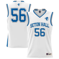 #56 Seton Hall Pirates GameDay Greats Lightweight Basketball Jersey - White