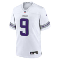 Minnesota Vikings J.J. McCarthy Nike White Alternate Game Player Jersey