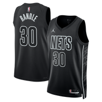 Brooklyn Nets Jordan Brand Statement Edition Swingman Jersey - Black - Julius Randle -