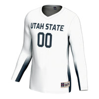 Utah State Aggies GameDay Greats NIL Lightweight Volleyball Jersey - White