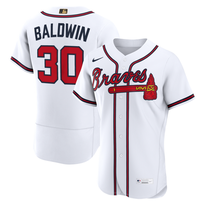 Atlanta Braves Drake Baldwin Nike White MLB Awards Authentic Jersey