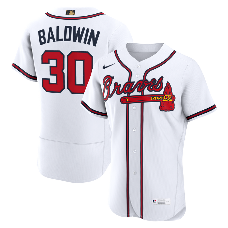 Atlanta Braves Drake Baldwin Nike White MLB Awards Authentic Jersey