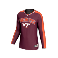 #00 Virginia Tech Hokies GameDay Greats Lightweight Volleyball Fashion Jersey - Maroon