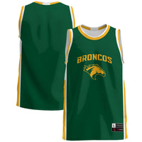 GameDay Greats Green Cal Poly Pomona Broncos Lightweight Basketball Jersey
