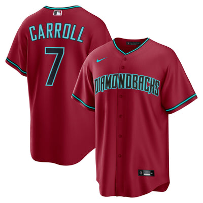 Arizona Diamondbacks Corbin Carroll Nike Red Alternate 2 Replica Jersey