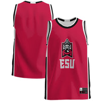 East Stroudsburg Warriors GameDay Greats Lightweight Basketball Jersey - Red