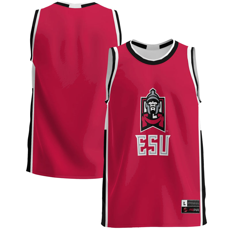 East Stroudsburg Warriors GameDay Greats Lightweight Basketball Jersey - Red