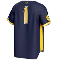 #1 Cal Bears GameDay Greats Lightweight Baseball Jersey - Navy