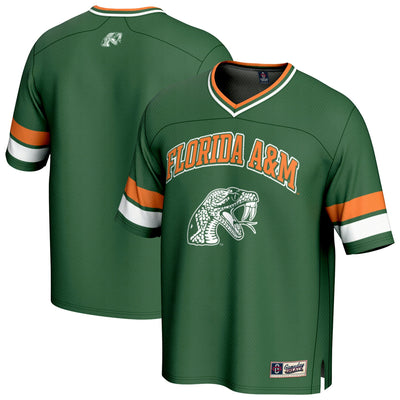 Florida A&M Rattlers GameDay Greats Spirit Football Jersey - Green