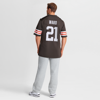 Cleveland Browns Denzel Ward Nike Brown Player Game Jersey