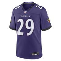 Baltimore Ravens Chandler Rivers Nike Purple Team Game Jersey