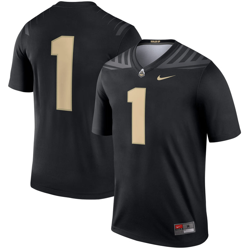 #1 Purdue Boilermakers Nike Legend Jersey - Black