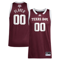 Texas A&M Aggies adidas Pick-A-Player NIL Basketball Jersey - Maroon