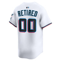 Miami Marlins Nike White Home Limited Pick-A-Player Retired Roster Jersey