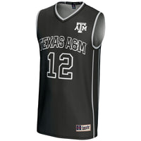#12 Texas A&M Aggies GameDay Greats Basketball Lightweight Fashion Jersey - Black