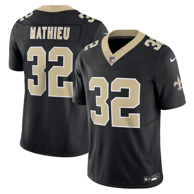 New Orleans Saints Tyrann Mathieu Nike Black Vapor F.U.S.E. Limited Jersey