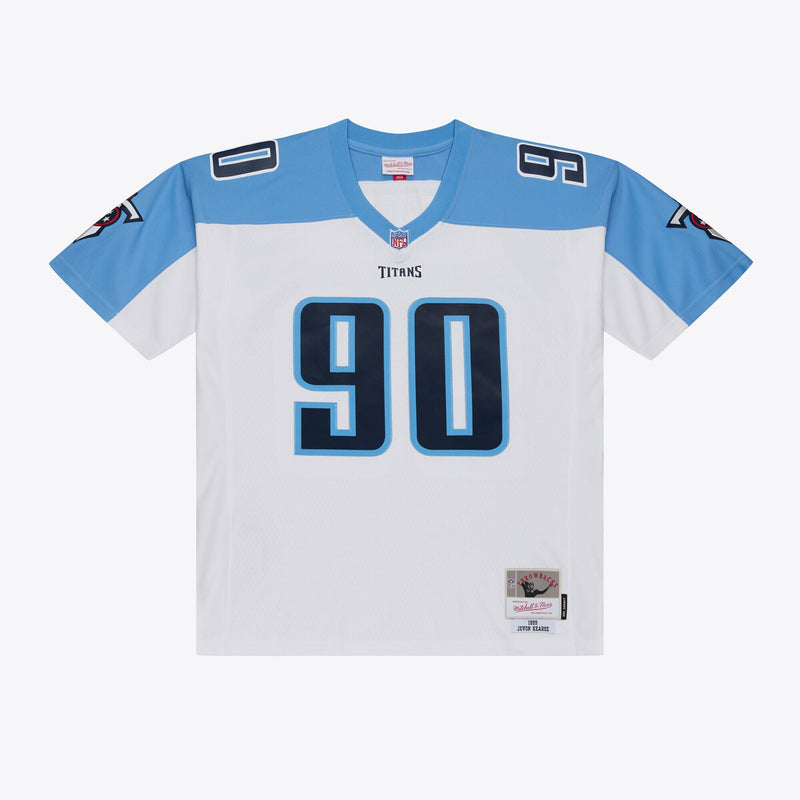 Tennessee Titans Jevon Kearse Mitchell & Ness White Retired Legacy Replica Player Jersey