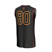 GameDay Greats #80 Black USC Trojans Lightweight Basketball Fashion Jersey