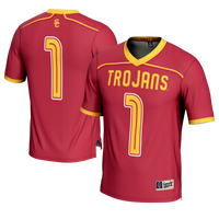 #1 USC Trojans GameDay Greats Lightweight Lacrosse Fashion Jersey - Cardinal