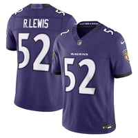 Baltimore Ravens Ray Lewis Nike Purple Vapor F.U.S.E. Stitched Retired Limited Jersey