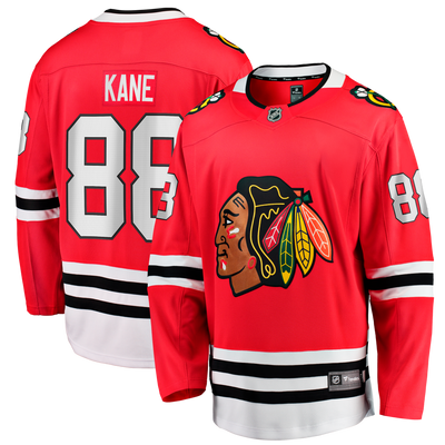 Chicago Blackhawks Patrick Kane Fanatics Red Home Breakaway Jersey