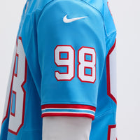 Tennessee Titans Jeffery Simmons Nike Light Blue Vapor F.U.S.E. Limited Jersey