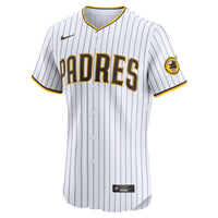 San Diego Padres Xander Bogaerts Nike White Home Elite Jersey