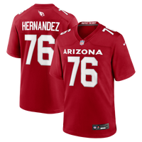Arizona Cardinals Will Hernandez Nike Cardinal Team Game Jersey