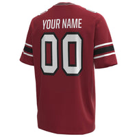 South Carolina Gamecocks Under Armour Custom Replica Football Jersey - Garnet