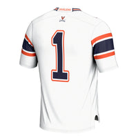GameDay Greats #1 White Virginia Cavaliers Football Jersey