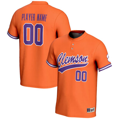 Clemson Tigers GameDay Greats NIL Pick-A-Player Lightweight Softball Jersey - Orange