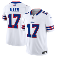 Buffalo Bills Josh Allen Nike White Vapor F.U.S.E. Stitched Limited Jersey