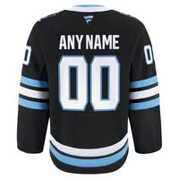 Utah Mammoth Fanatics Black Home Authentic Pro Custom Jersey