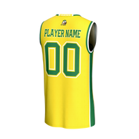 Oregon Ducks GameDay Greats Lightweight Collegiate Basketball NIL Pick-A-Player Fashion Jersey - Yellow