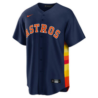 Houston Astros Jose Altuve Nike Navy Alternate 2 Replica Jersey