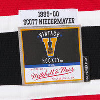 New Jersey Devils Scott Niedermayer Mitchell & Ness Red Big & Tall 1999/00 Blue Line 2.0 Jersey