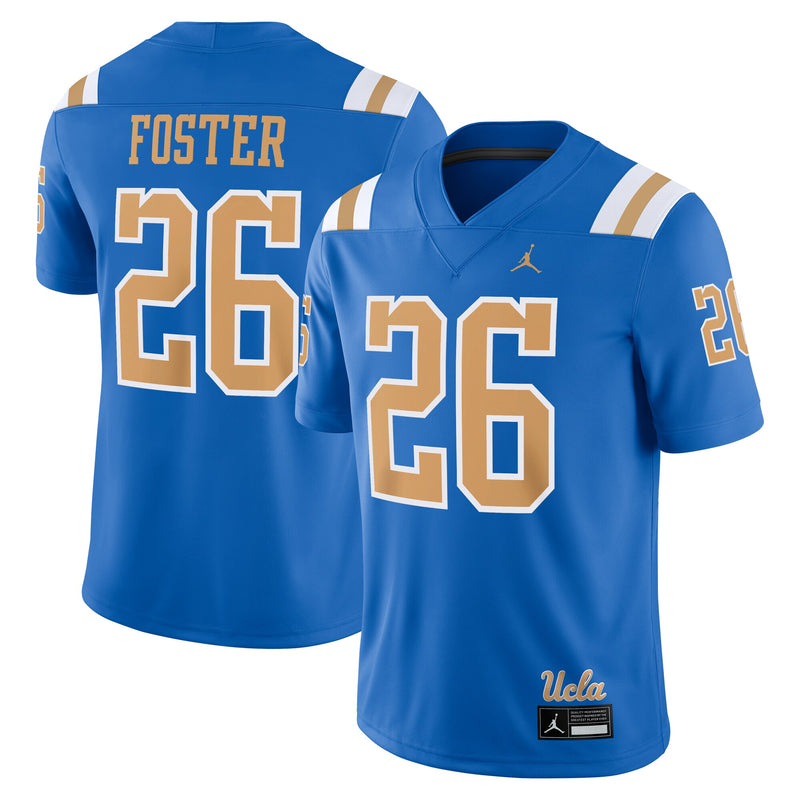 DeShaun Foster UCLA Bruins Jordan Brand Alumni Home Game Jersey - Blue