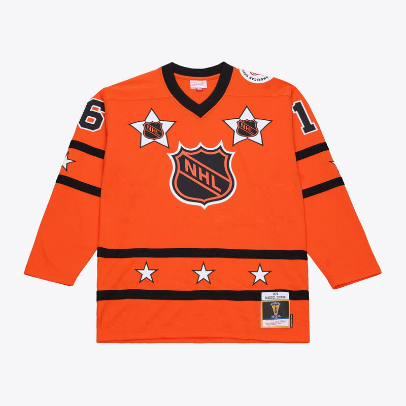 Marcel Dionne Mitchell & Ness Orange 1976 NHL All-Star Game Power Play Jersey