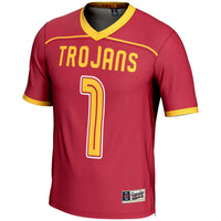 USC Trojans GameDay Greats #1 Lightweight Lacrosse Jersey - Cardinal